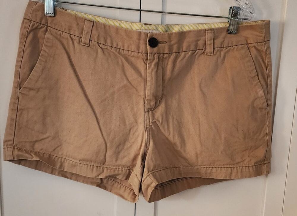 Merona Women's Tan Shorts Plus Size 14